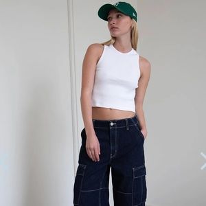 Oak and Fort Racerbank Tank NWT